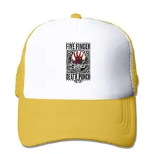 Maxdot Wo Для мужчин s& Для мужчин Мужская классическая Регулируемая Бейсбол Кепки с Five Finger Death Punch дизайн