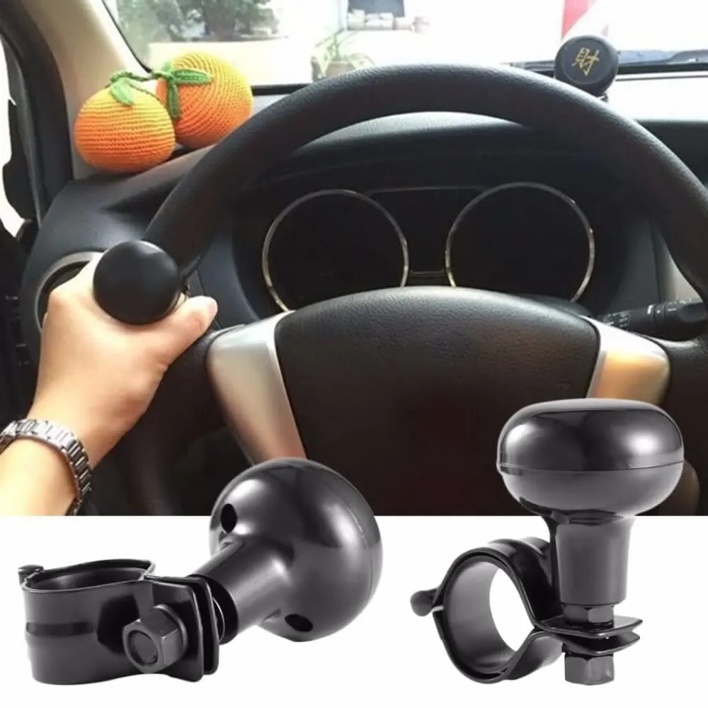 

Universal Car Heavy Duty Steering Wheel Knob Spinner Handle Auto/Tractor Power Knob For Most Steering Wheels