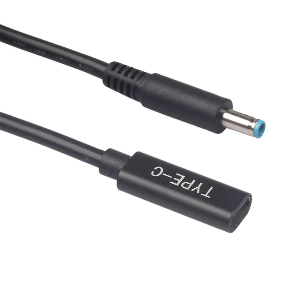 Type C Female to HP4506 Male Power Adapter Cable with PD Chip For Laptop Charger 2