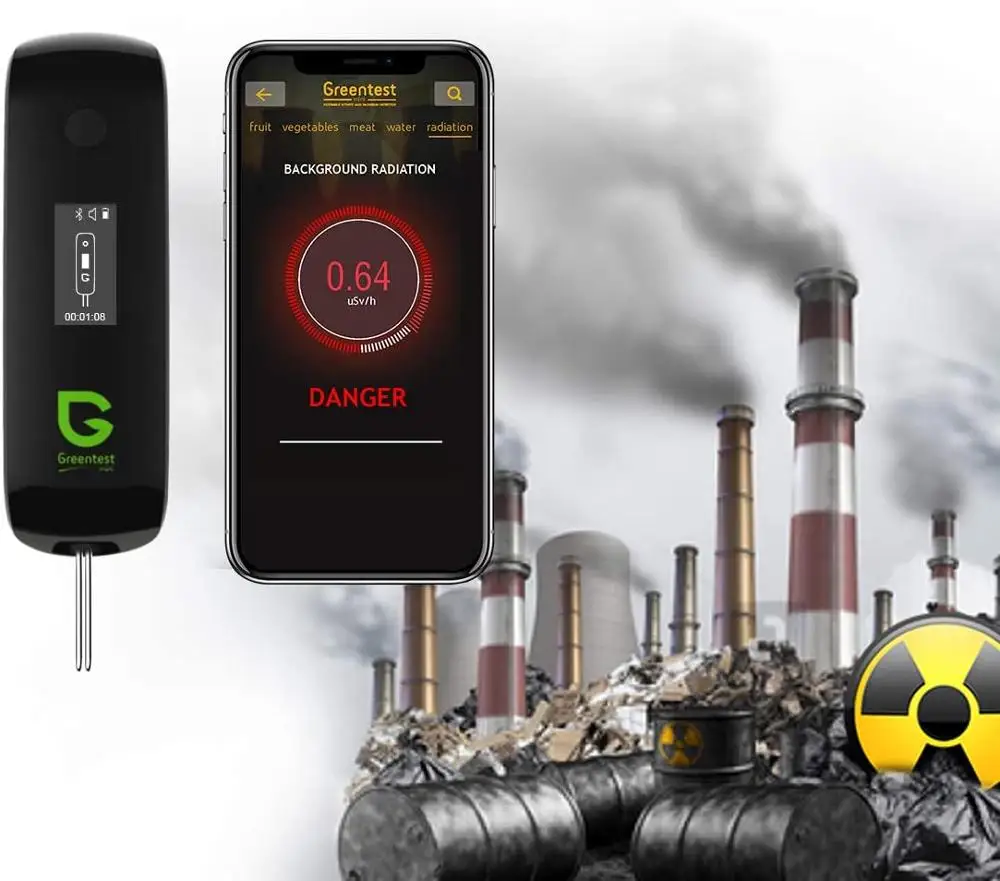 Greentest MINI ECO пищевой нитратный тестер + воды детектор радиации высокоточное