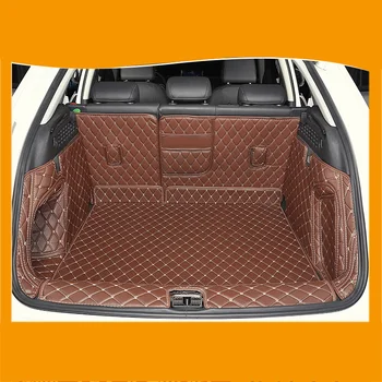 

car trunk mats for audi q3 Leather Car Trunk Mat Cargo Liner 2019 2020 rug carpet luggage accessories boot