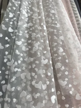 

fashionable tulle embroidery french net lace fabric David-9.8911 with beads for party dress