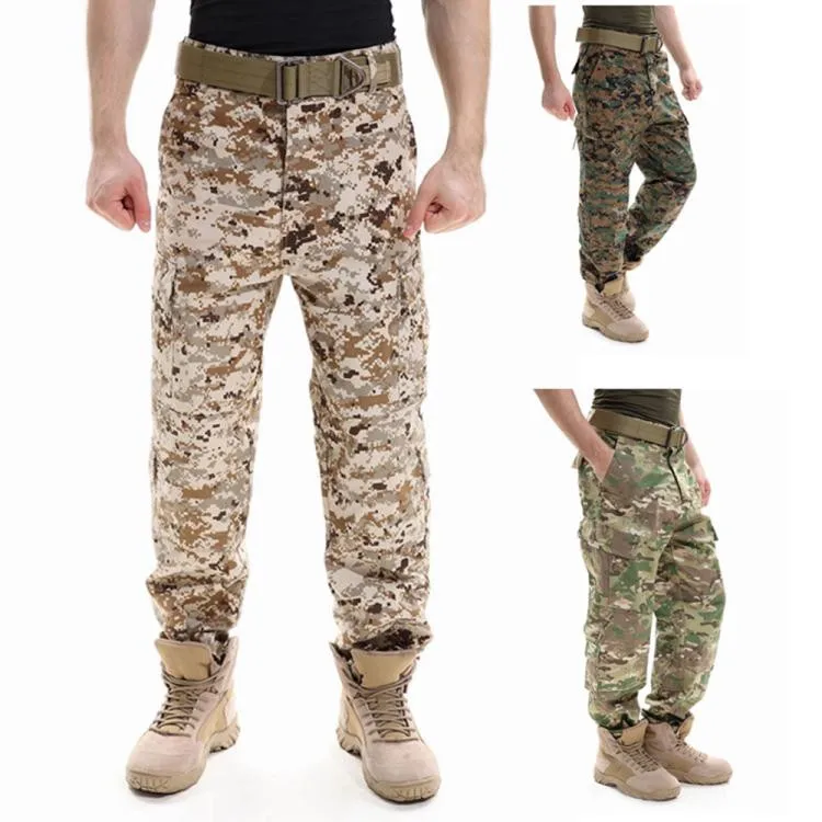 Высокое качество A-TACS FG ACU CP черный цвет брюки из рипстопа военная форма Тактический пустынный камуфляж охотничьи брюки BDU стиль