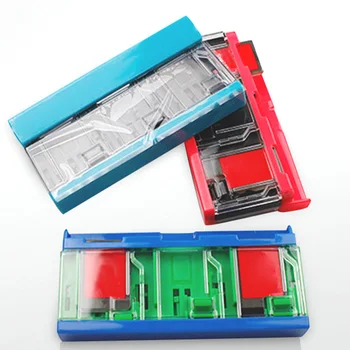 

Practical Mini Portable ABS Hard Shell Carrying Storage Box Collect 6 Slots Accessories Durable Push Game Cards Case For Switch