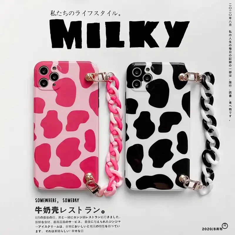 Luxury Sexy Zebra Milk Cow Pattern Ins Soft Silicon Phone Case For Iphone 7 8 X Xs Xr Max 11 Pro Plus Se Bracelet Back Cover Phone Case Covers Aliexpress Luxury Sexy Zebra Milk Cow Pattern Ins Soft Silicon Phone Case For Iphone 7 8 X Xs Xr Max 11 Pro Plus Se Bracelet Back Cover Phone Case Covers Aliexpress
