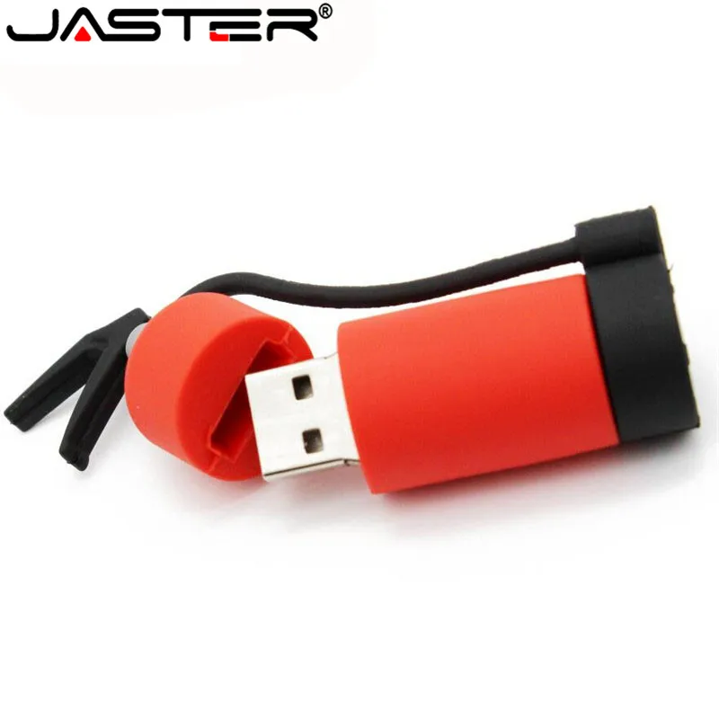 Флэш накопитель JASTER в виде мультяшного огнетушителя флэш USB для пожарной службы
