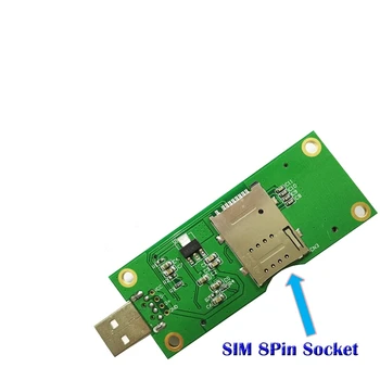 

For 3G/4G Module USB to mini PCi-E PCi-E Wireless WWAN To USB 2.0 Adapter Card