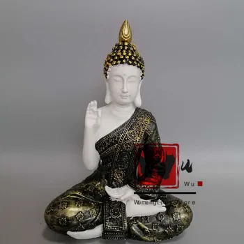 

Chinese archaize resin sakyamuni statue #A