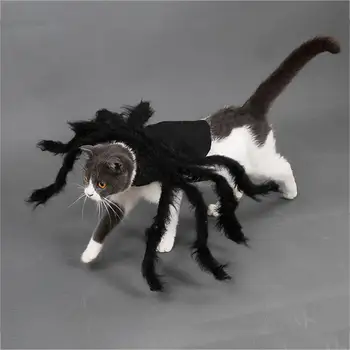 

Cat Dog Halloween Spider Pet Dress Up Spider Wing Clothes For Puppies Cats Halloween Pet Cat Dog Costumes Cute Dress