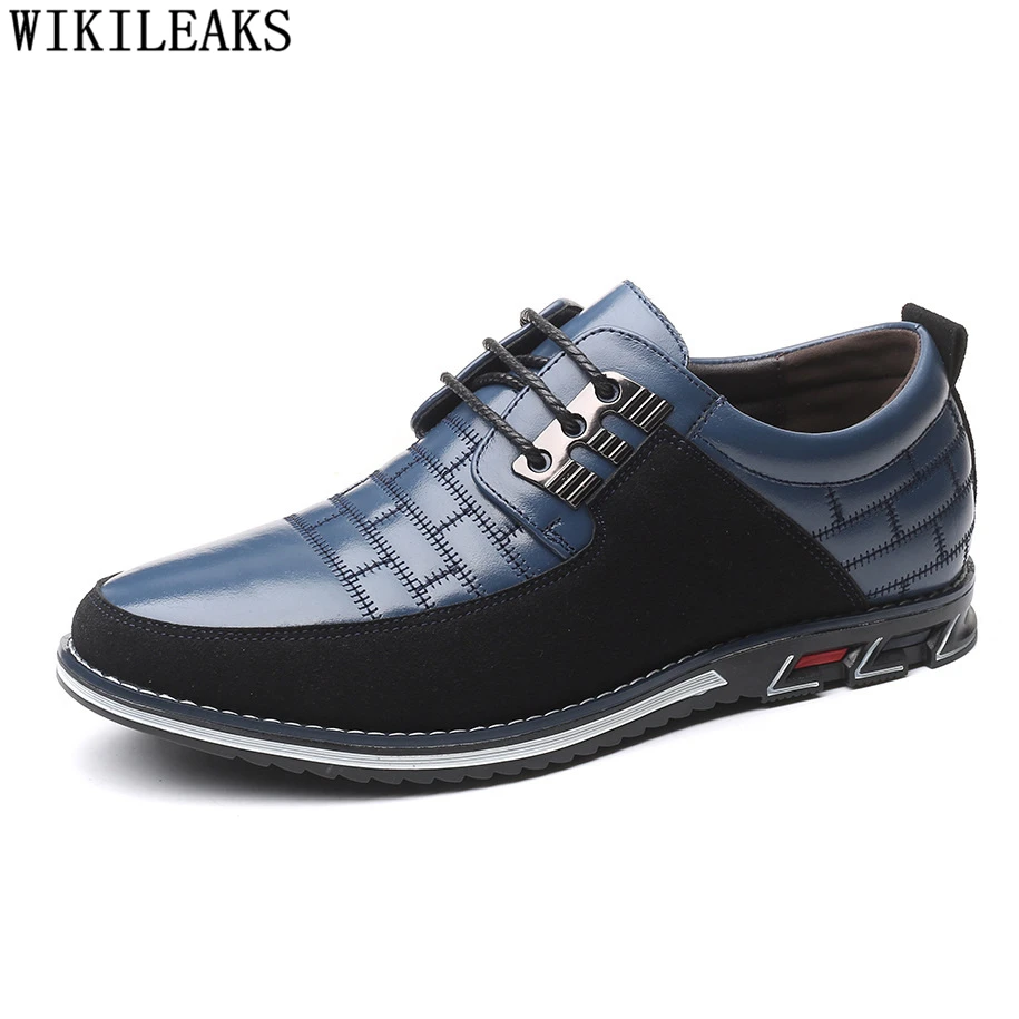 

black sneakers leather shoes men fashion designer shoes men high quality mens shoes casual trampki chaussures homme luxe sapatos