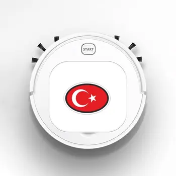 

Smart Sweeper Robot House Durable Power Floor Cleaning Robots Vacuum Cleaner 1800pa Turkey Flag