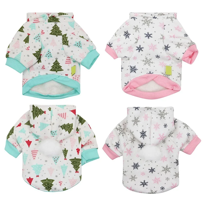 

#22019 Hot Christmas Dog Clothes Winte Coat Clothing Santa Costume Pet Dog Christmas Clothes Cute Puppy Outfit For Dog XS-LCM