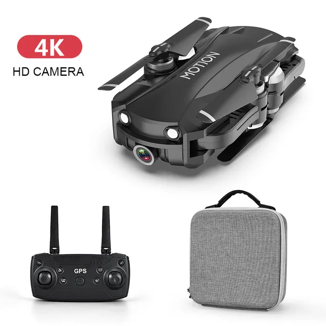 RC Drone GPS With 2K 90° Electric Adjustment Ultra-High Definition Camera Collapsible Quadcopter Aerial Photography Helicopter