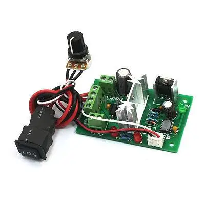

Adjustable Regulator Pulse Width PWM Motor Speed Controller Switch DC6-30V 200W