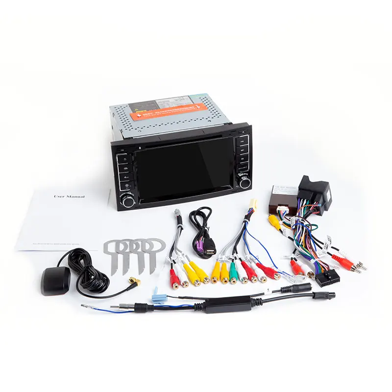 Top 2 din Car radio multimedia For VW Volkswagen Touareg T5 Transporter Multivan T5 gps navigation dvd player head unit stereo Audio 5