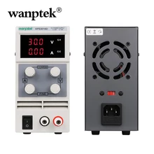 Wanptek KPS3010D DC лабораторный импульсный источник питания постоянного тока 15 в 30 в 60 в 120 В 3A 5A 10A AC115V-230V дисплей 0.01A Регулируемый источник питания