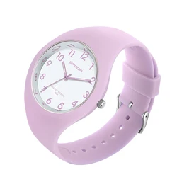 Women's Luxury Ultra - Thin Waterproof Quartz Watch - Elegant Fashion Design (Purple)