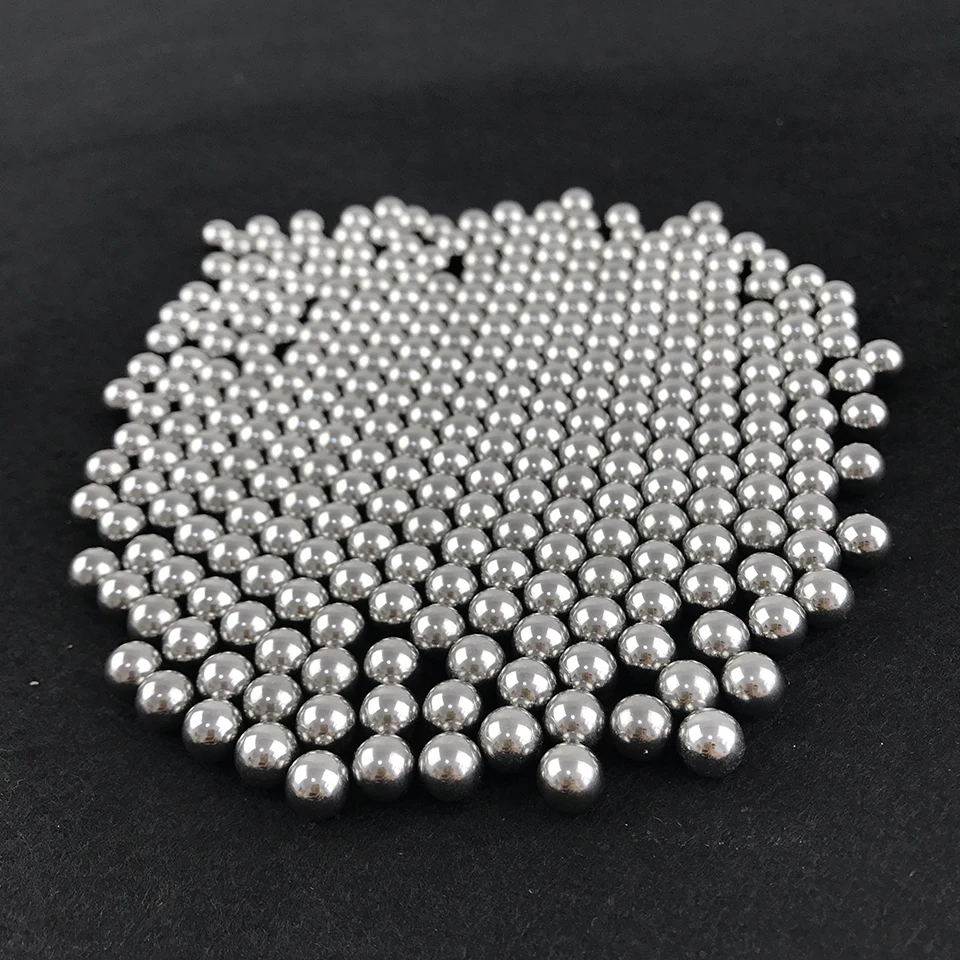 Easytoday 100pcs Projectile 9mm Steel Balls Bow Professional Slingshot Ammo Outdoor Slingshot Bullets Hunting Bow Accessories (1)