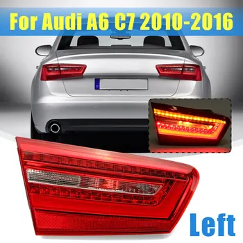 

Rear Light LED Inner Tail Lamp Assembly For Audi A6 For C7 2010-2016 Left/Right Brake light warning Parking stop lamp Taillight