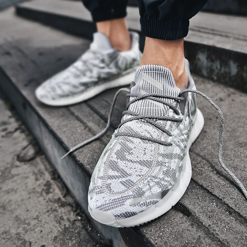 

2020 Popular Sport Shoes For Men Plus Size Gym Sneakers Mens High Quality Men Brand Shoes Hard-Wearing Man Walking Shoes