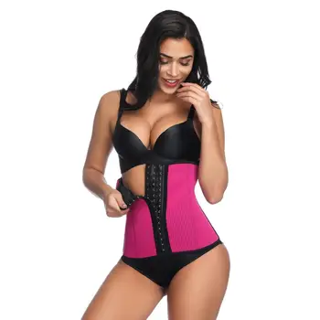 

Waist trainer fitted underwear business 9 steel perforated breathable neoprene corset thickened heat sports shaper