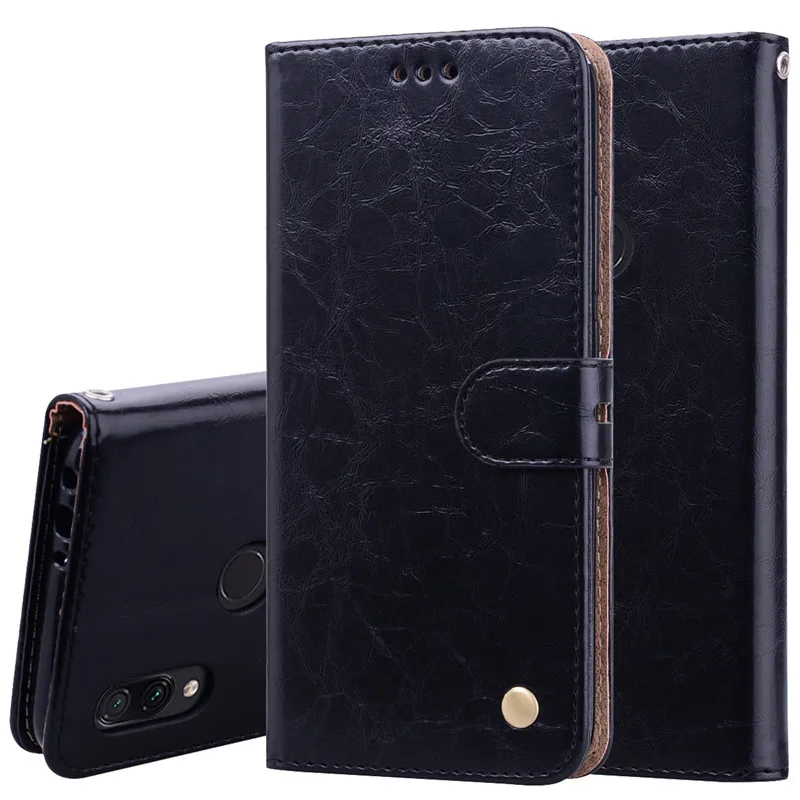 Redmi 7A Leather Wallet Flip Case For Xiaomi Redmi 7A Case Card Holder Magnetic Book Cover For Xiomi Redmi 7 7a 7 A Case Funda 6