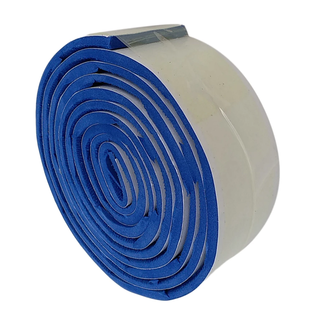 1 Roll Non-Slip Boat Flooring Decking Pad (86in x 2in x 0.2in) 5mm Thickness EVA Foam Faux Teak Marine Mat - Dark Blue