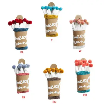 

Newborn Baby Anti Slip Short Socks Kids Winter Warm Infant Girls Boys Sock C63C