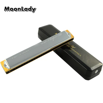 

6624S Tongbao TOMBO24 Hole Tremolo Harmonica Beginner Adult Professional Performance Level Self-study Student Japan Harmonica