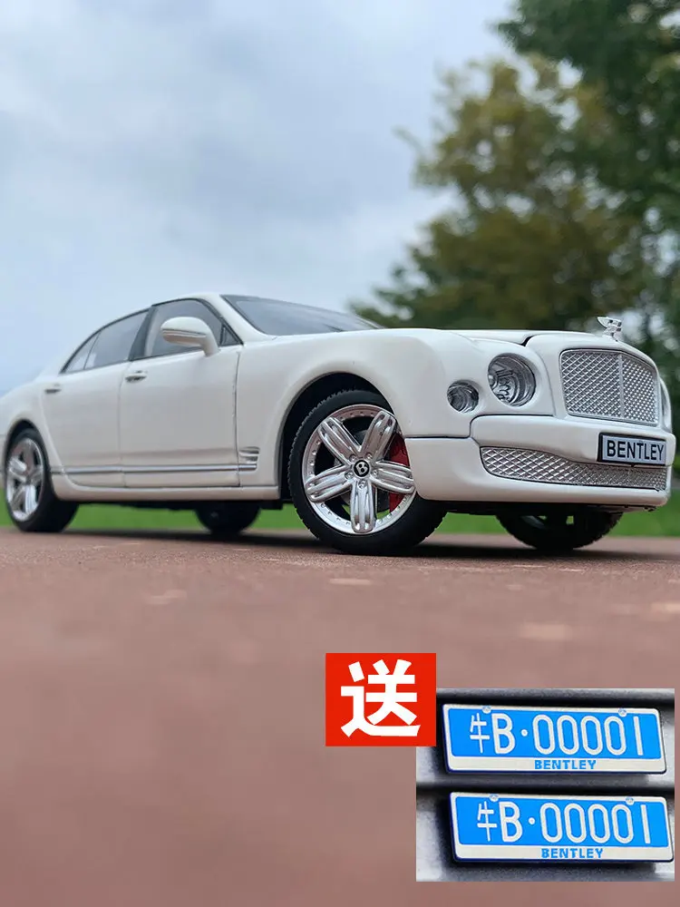 

1/24 coche de excelente calidad curvley Mulsanne aleación de Metal fundición y vehículos de juguete modelo de juguetes regalo niños simulación colección