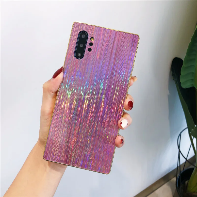 Лазерный зеркальный чехол DCHZIUAN для Samsung Galaxy Note 10 Plus 9 8 S10 S9 S8 A70 A50 телефона