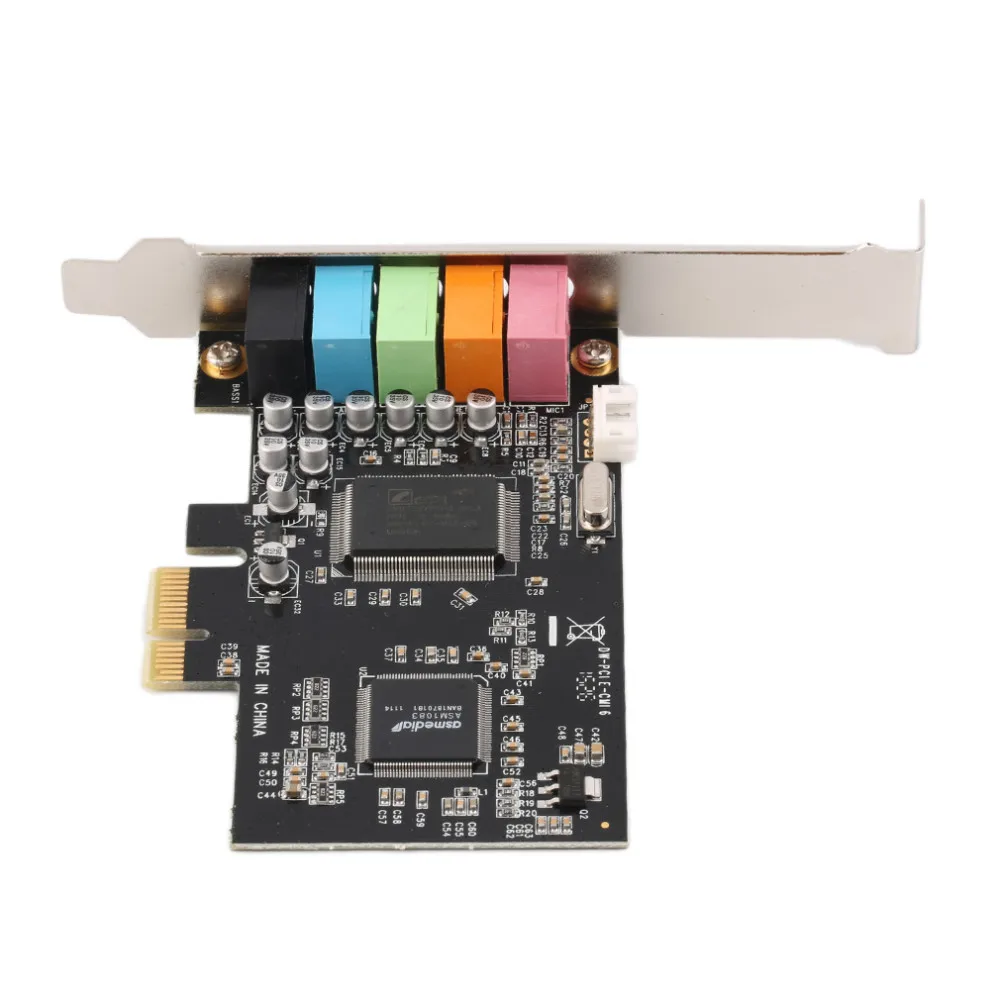 Новые PCI Express x1 PCI-E 5.1ch CMI8738 Чипсет аудио цифровая звуковая карта