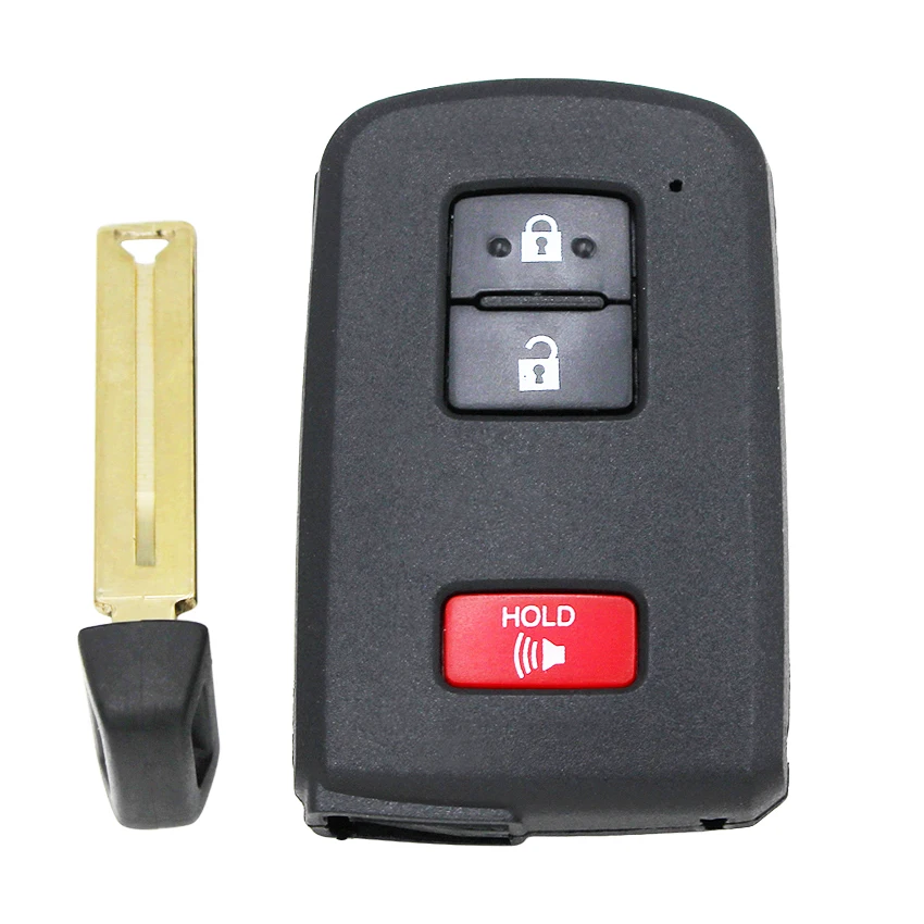 2/3/4 Buttons Replacement Smart Remote Key Shell Case Fob for Toyota Avalon Camry RAV4 2012-2015 with Insert Key key case car remote key car key car key shell key shell
