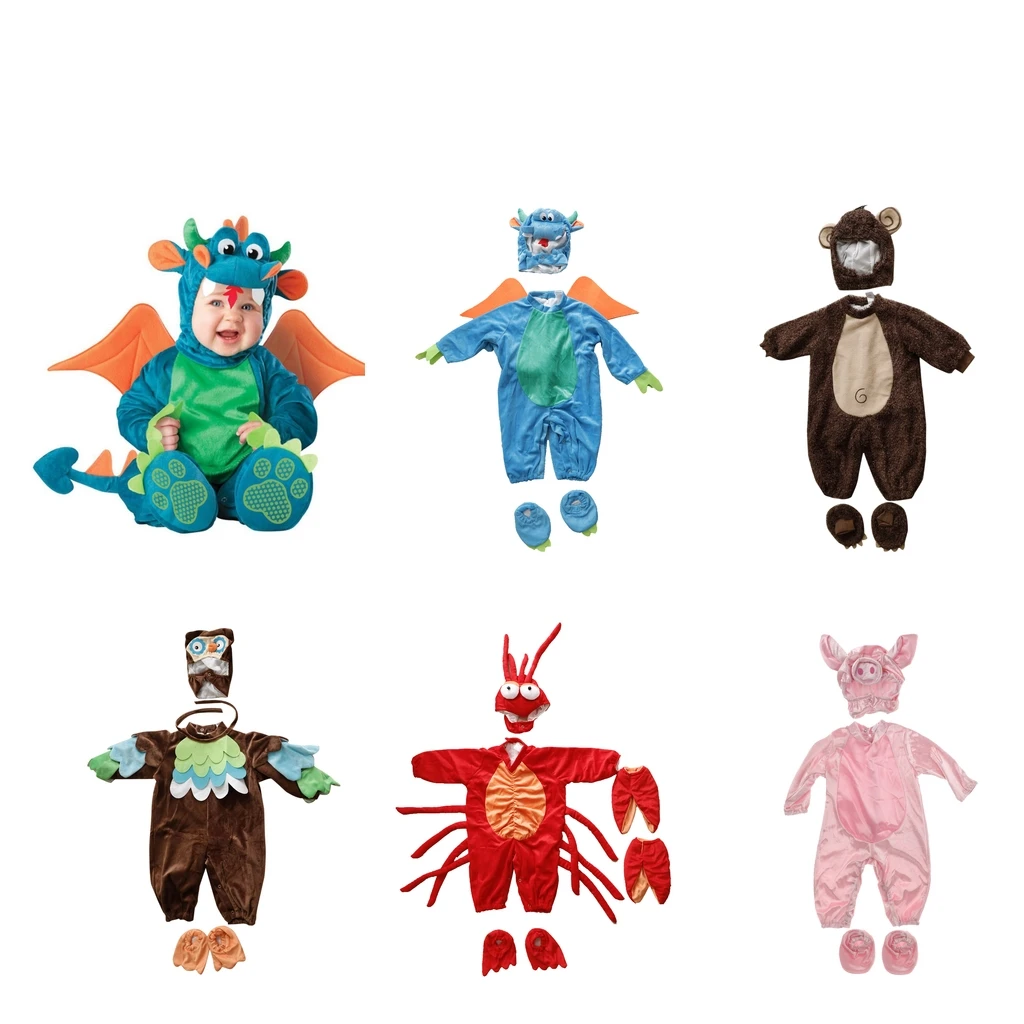 Baby Halloween Christmas Fancy Dress Up Costume Outfit Animal Babygrow Book Week
