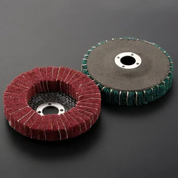 

2pcs 100mm Abrasive Wheel Buffing Polishing Pad Kit Grinding Rotary Tool