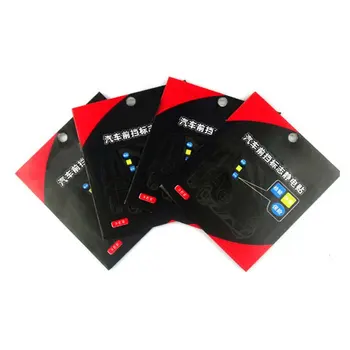 

3pcs Thickening Car Static Front Gear Annual Inspection Insurance Stickers Environmental Protection Signs