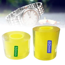 Пленка для часов пылезащитный браслет защитный рулон лента Анти статический ремень прозрачный Избегайте повреждений аксессуары царапинам упаковка