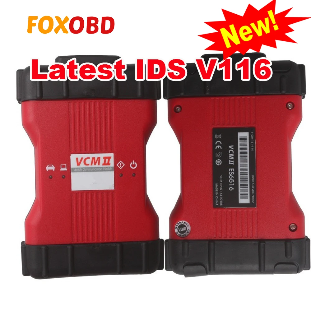 VCM II для Ford VCM2 полный чип автомобилей сканер для Ford VCM2 IDS V114 для Mazda VCM2 IDS V114 диагностический инструмент 2 в 1