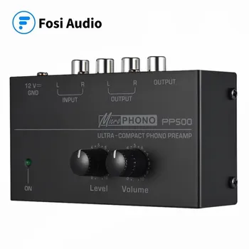 

Fosi Audio Phono Preamp Phonograph Preamplifier Mini Stereo Audio HiFi Vinyl Turntable amplifierTube Amplifier