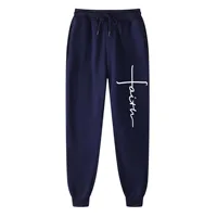 Men's Gyms Sweatpants Joggers Pants Fitness Sportswear Tracksuit Bottoms Loose Trousers Black Track Running Pant Streetwear - Image 2