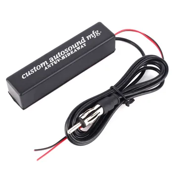 

12V Car Radio Antenna Stereo Radio Electronic Antenna FM AM Broadcast Radio Amplified AP​​ For Motorcycle Vehicle Truck
