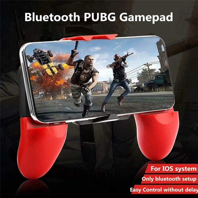  B15 Bluetooth Gamepad Game Trigger Cell Phone Fire Button Controller Handle Joystick for PUBG STG F