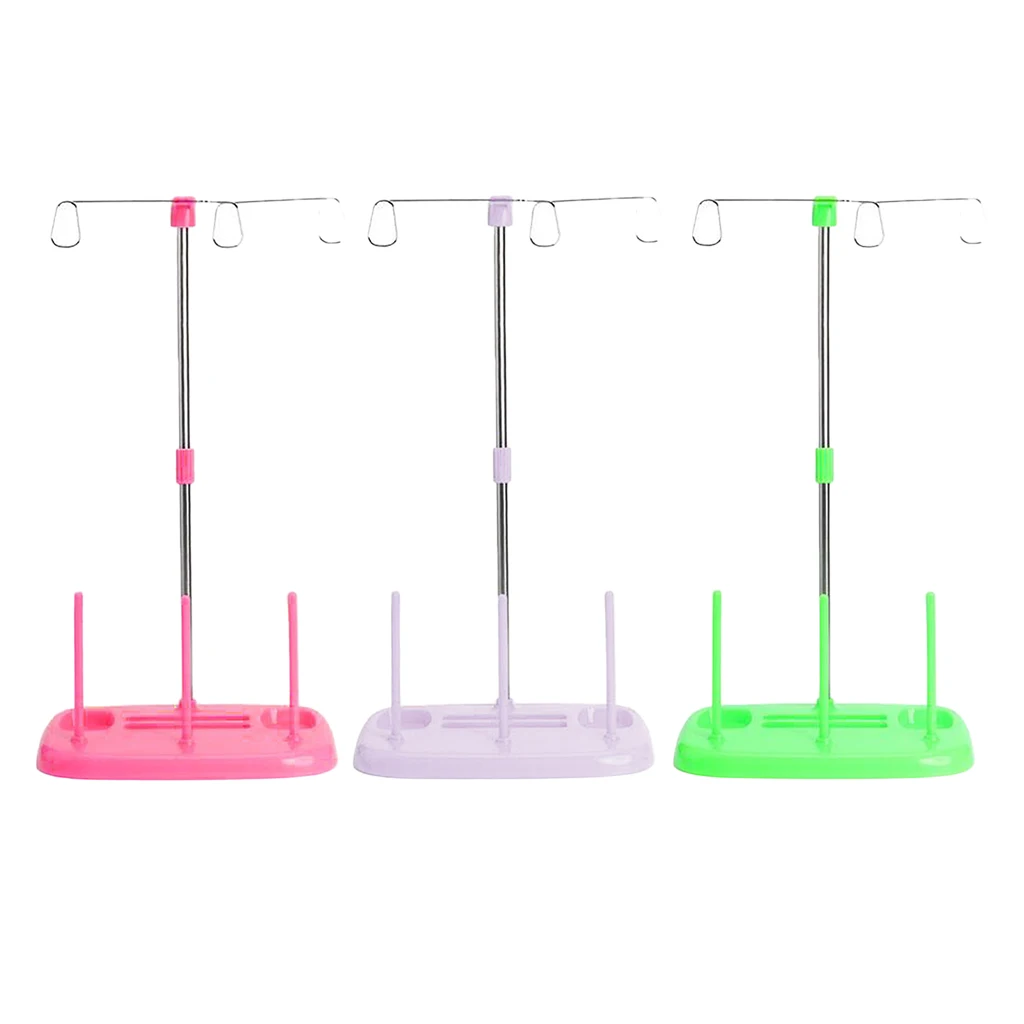 Thread Stand 3 Spools Holder Rack for Embroidery,Sewing,Quilting, Serger Machine Thread Stand 3 Spools Holder Rack for Embroidery,Sewing,Quilting, Serger Machine