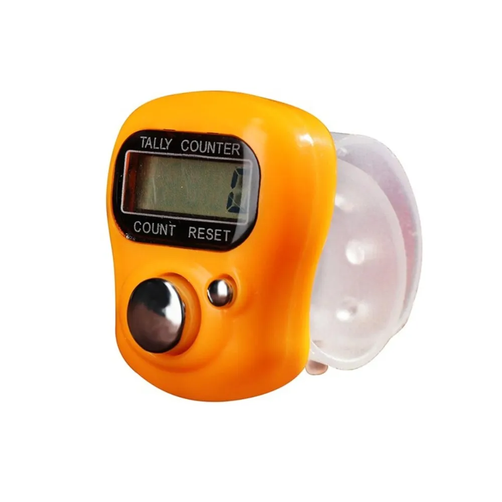 Mini contador de dedo Digital LCD, contador de mano electrónico Tasbih, regalo, Color aleatorio, envío directo