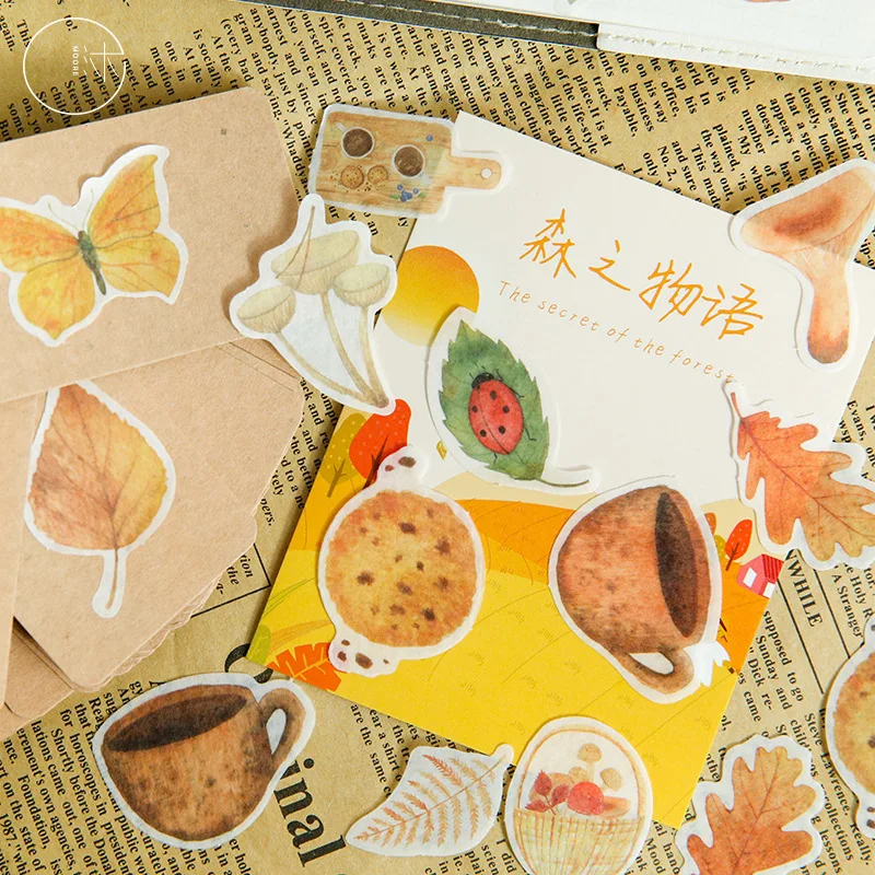 20 компл./1 лот Kawaii канцелярские наклейки дневник Mori Story декоративные мобильные наклейки Скрапбукинг DIY ремесленные наклейки