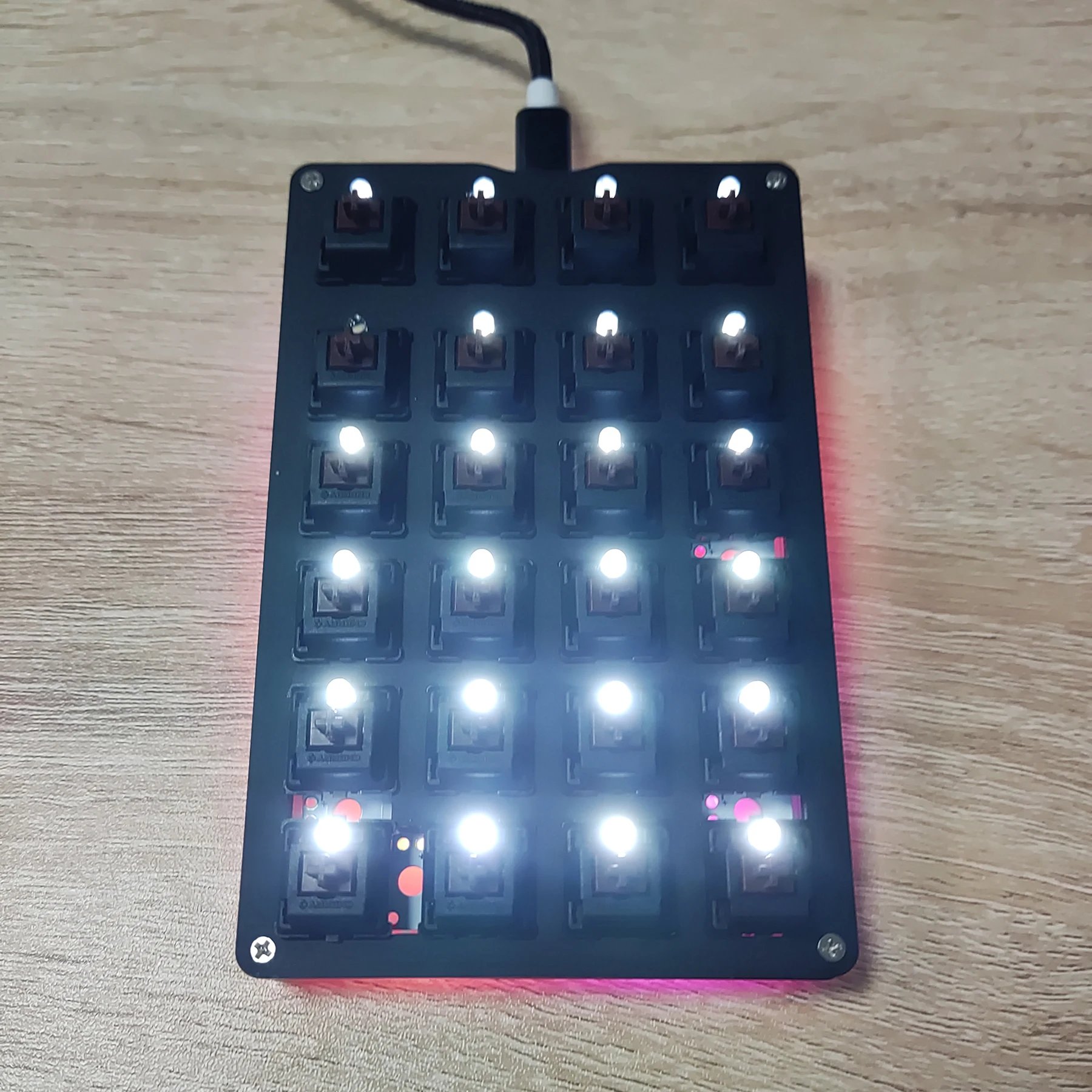mecânico, Marco Função, QMK VIA, 21, 23, 24 Key
