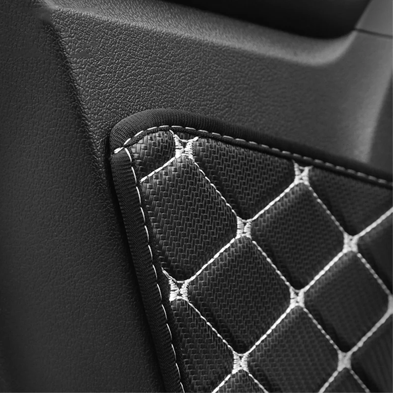 Carманго для Фольксваген Tiguan 2010- автомобильный защитный чехол для двери кожаный анти-удар накладка декоративная рамка наклейка интерьерные аксессуары