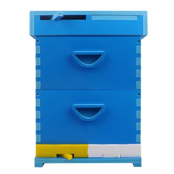 

2020 Super Greenerwood Beehive 2 Layers Eco-Friendly Material Beekeeping Beehive Langstroth Beehive More Durable Beekeeping Hive