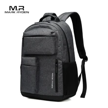 Mark Ryden большой емкости 15,6 дюймов студенческие рюкзаки мужской черный рюкзак женский Mochila сумка для ноутбука
