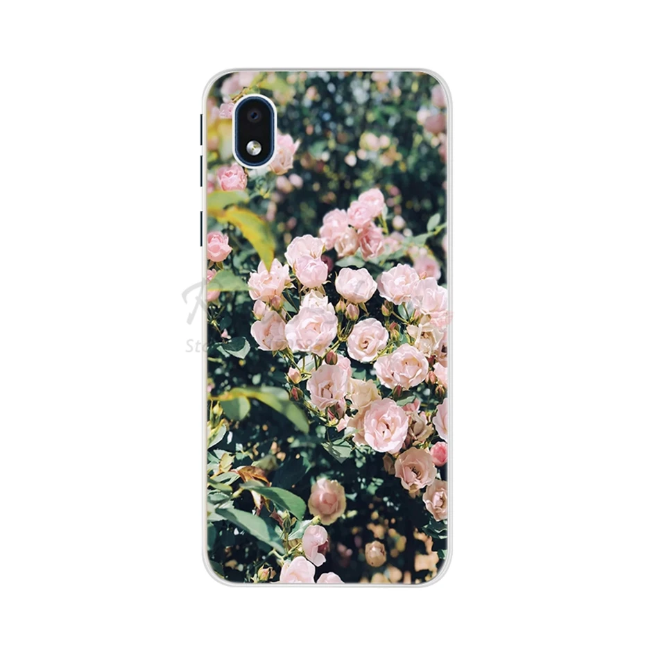 Soft Silicone TPU Bumper Case Cover for Samsung Galaxy A01 Core